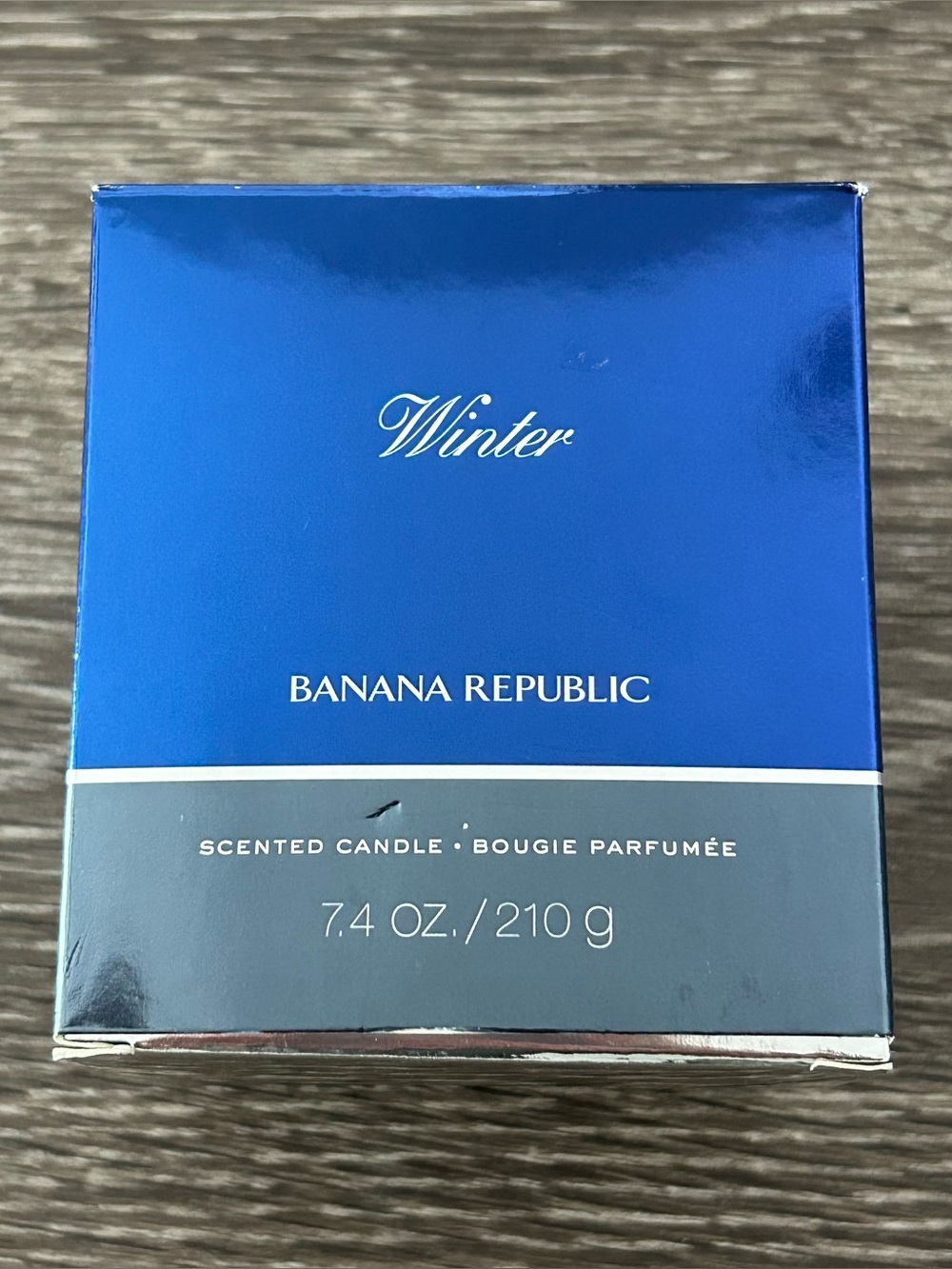 Banana Republic Winter Scented Candle New in Box Cranberry Fir Cedarwood 7.4 Oz